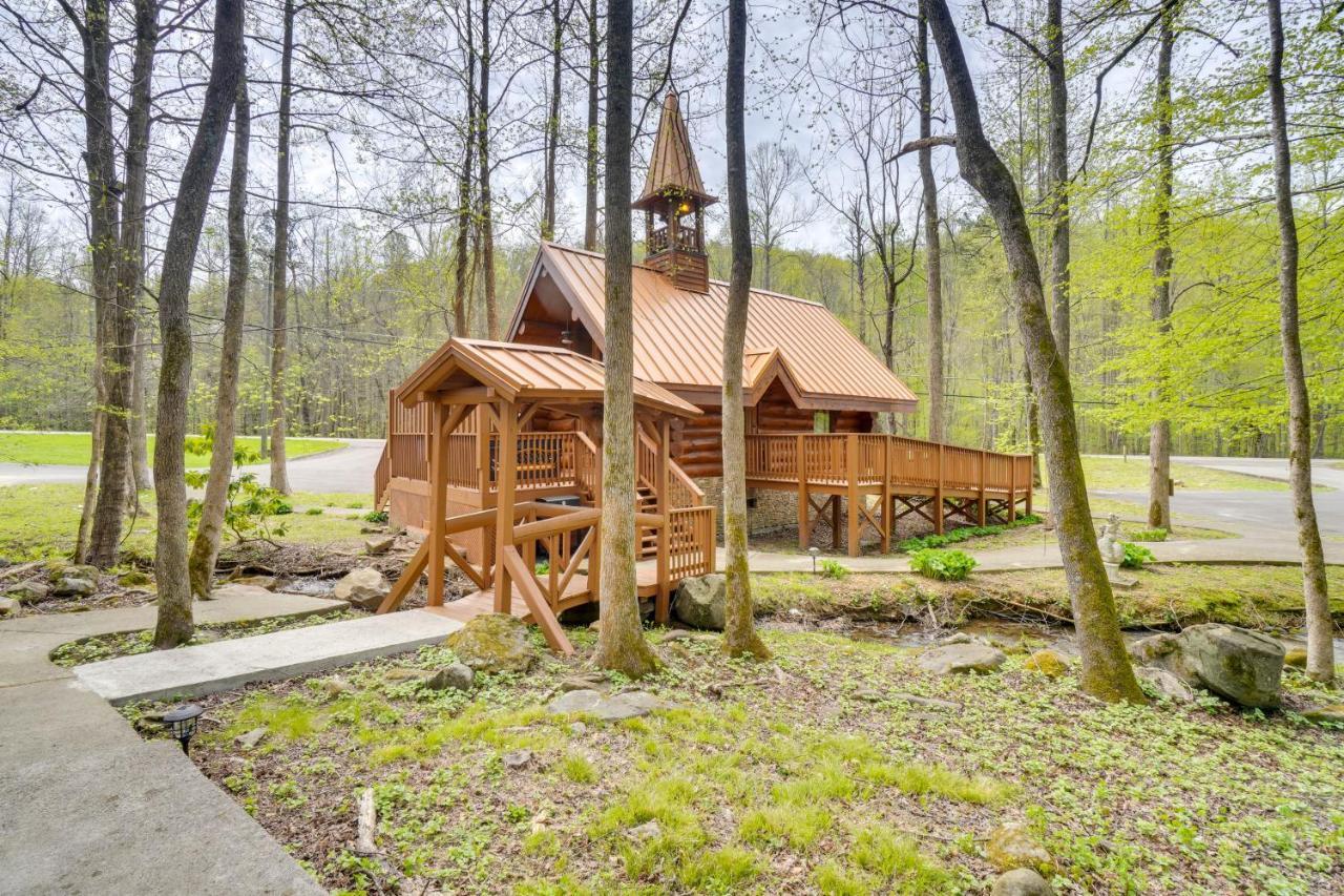 Lovely Gatlinburg Cabin With Private Hot Tub! Kültér fotó