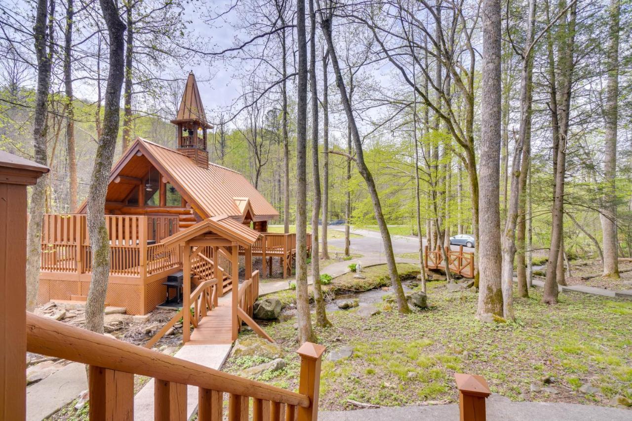 Lovely Gatlinburg Cabin With Private Hot Tub! Kültér fotó